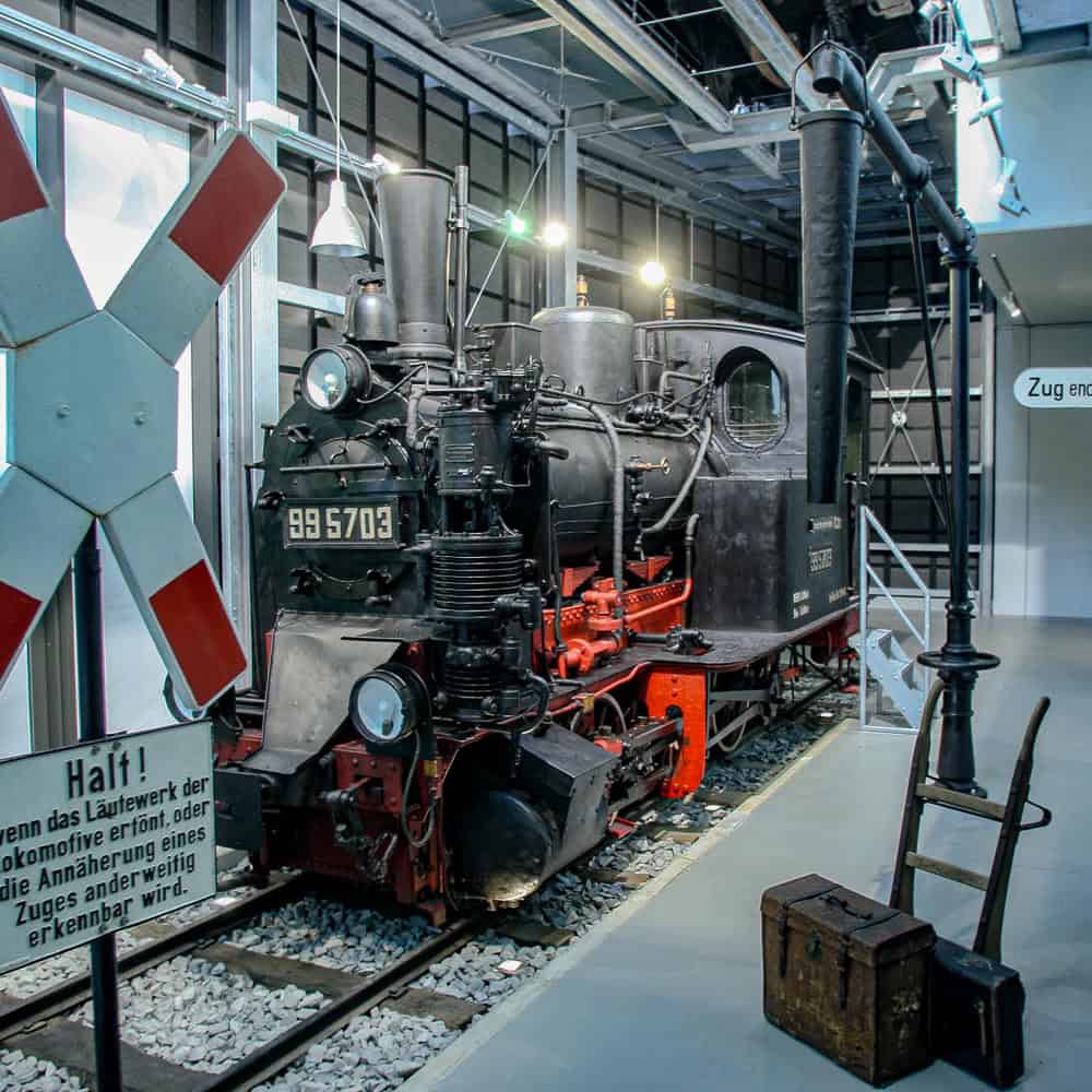 Spreewaldbahn im Spreewaldmuseum Lübbenau Foto: Steffen Rasche