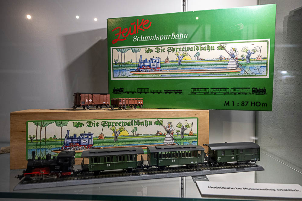 Die Spreewaldbahn im Spreewaldmuseum Lübbenau